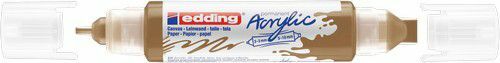 edding-5400 Acrylic Marker goud 1 ST 2-3/5-10mm / 4-5400924