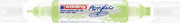 edding-5400 Acrylic Marker pastelgroen 1 ST 2-3/5-10mm / 4-5400917