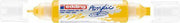 edding-5400 Acrylic Marker verkeersgeel 1 ST 2-3/5-10mm / 4-5400905