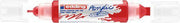 edding-5400 Acrylic Marker verkeersrood 1 ST 2-3/5-10mm / 4-5400902