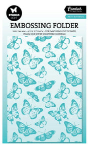 Studio Light • Essentials Embossing folders Pretty butterflies (SL-ES-EMB26) *