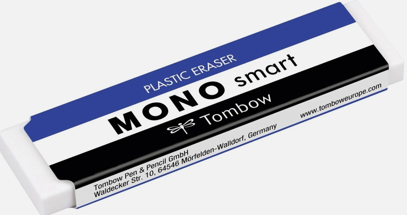 Tombow ET-ST-4P Mono Smart Precisiegum, 9 g, 4 stuks