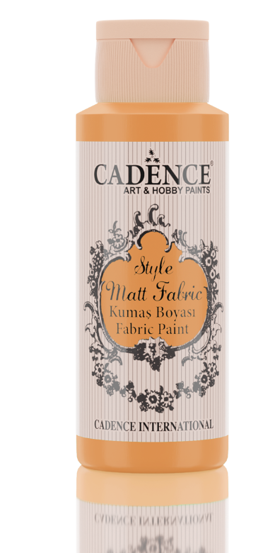 Cadence Style matt - textiel verf - Pompoen/Pumpkin - 59ml - F606