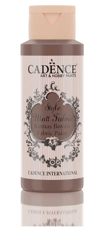 Cadence Style matt - textiel verf - Cacao - 59ml - F628