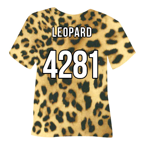 POLI-FLEX DESIGN Flexfolie A4 Leopard (4281)