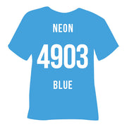 POLI-FLEX  - TURBO Flexfolie - 14 cm x 100 cm - Neon-Blue (4903)
