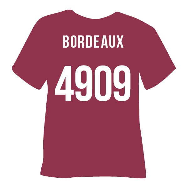 POLI-FLEX  - TURBO Flexfolie - 14 cm x 100 cm - Bordeaux (4909)