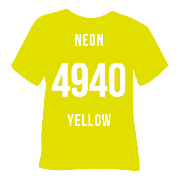 POLI-FLEX  - TURBO Flexfolie - 14 cm x 100 cm - Neon-Yellow (4940)