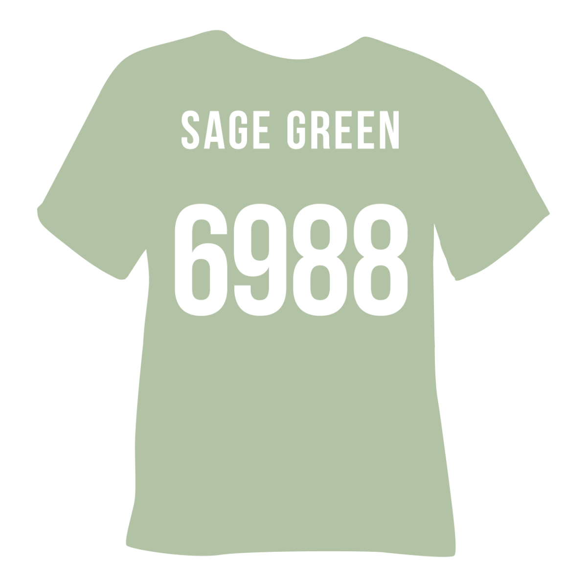 POLI-FLEX - TURBO - Flexfolie - A4 - Sage-Green (6988)