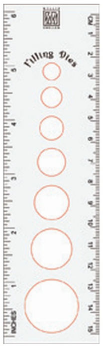 Nellie's Choice • Magnets Circle Size Ruler (FCSR001)