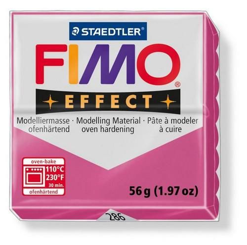 Fimo Effect - Gemstone - Robijnrood - Quartz - 57g - (8020-286)