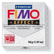 Fimo Effect - Glitter - Wit 57g - (8020-052)