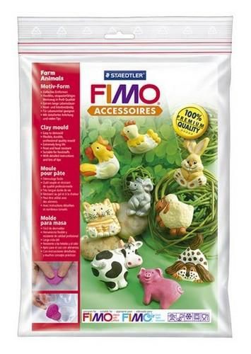Fimo Klei mallen boerderij dieren (8742 01)