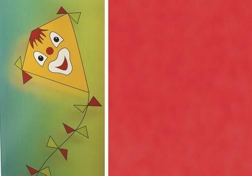 Folia Vliegerpapier rood 70x100cm (88120-20)