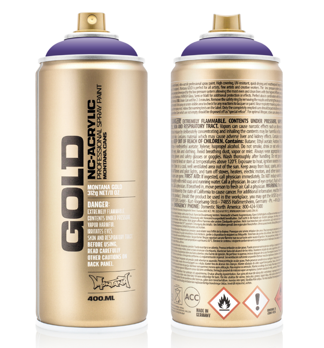 Montana Gold Spuitbus 400 ml Lavender (G4150) *