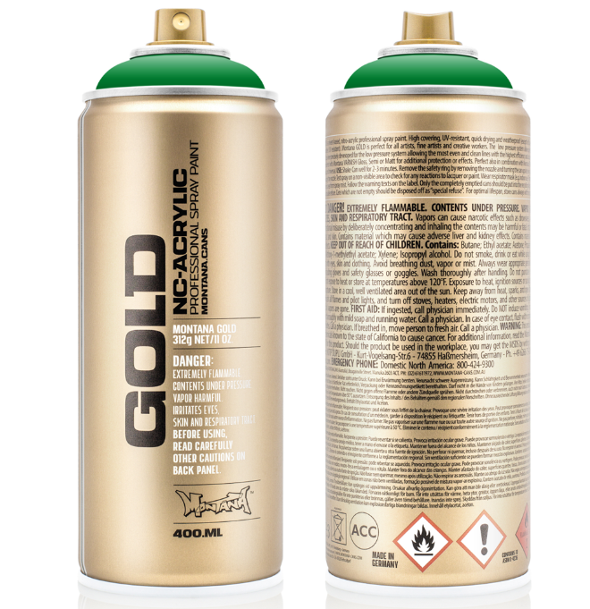 Montana Gold Spuitbus 400 ml Greenery (G6050) *