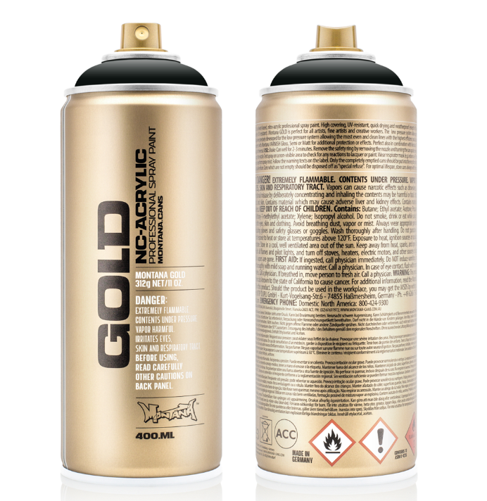 Montana Gold Spuitbus 400 ml Coke (G7090) *