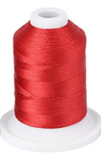 Premium Quality Polyester borduurgaren - 730m/800yard -  Red - 800