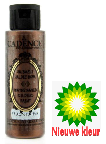 Cadence - Gilding - Metallic acrylverf - Lichtbruin - 70ml (0117)