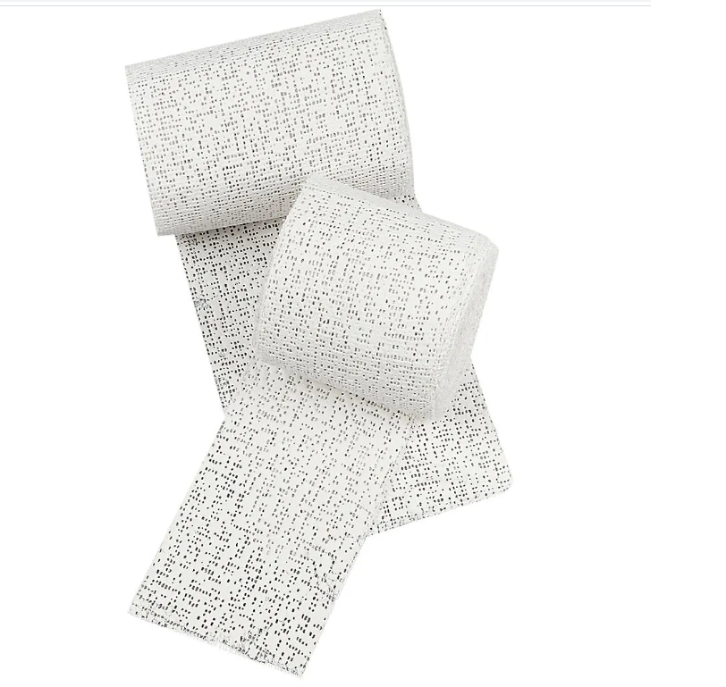 Gips verband gaas 2 rol 10 cm x 2,7 m (78914)