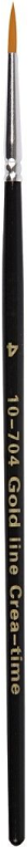 Gold Line Acryl Penseel Rond 4