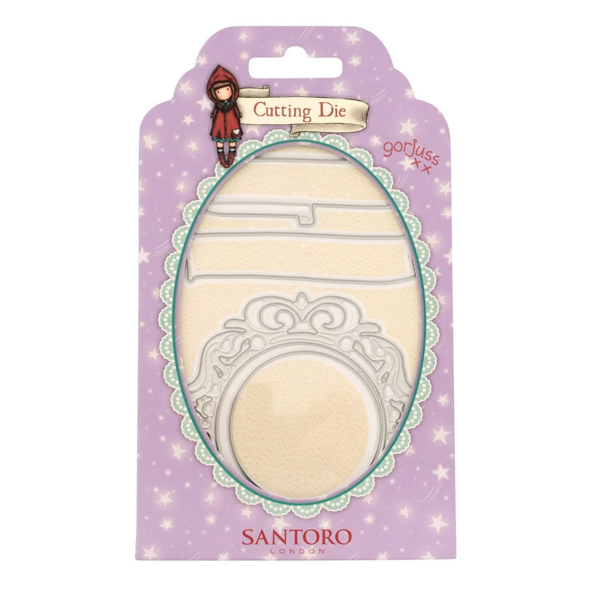 Studio Light • Gorjuss Essentials Cutting Dies Scroll & Embellished Frame - CD699*