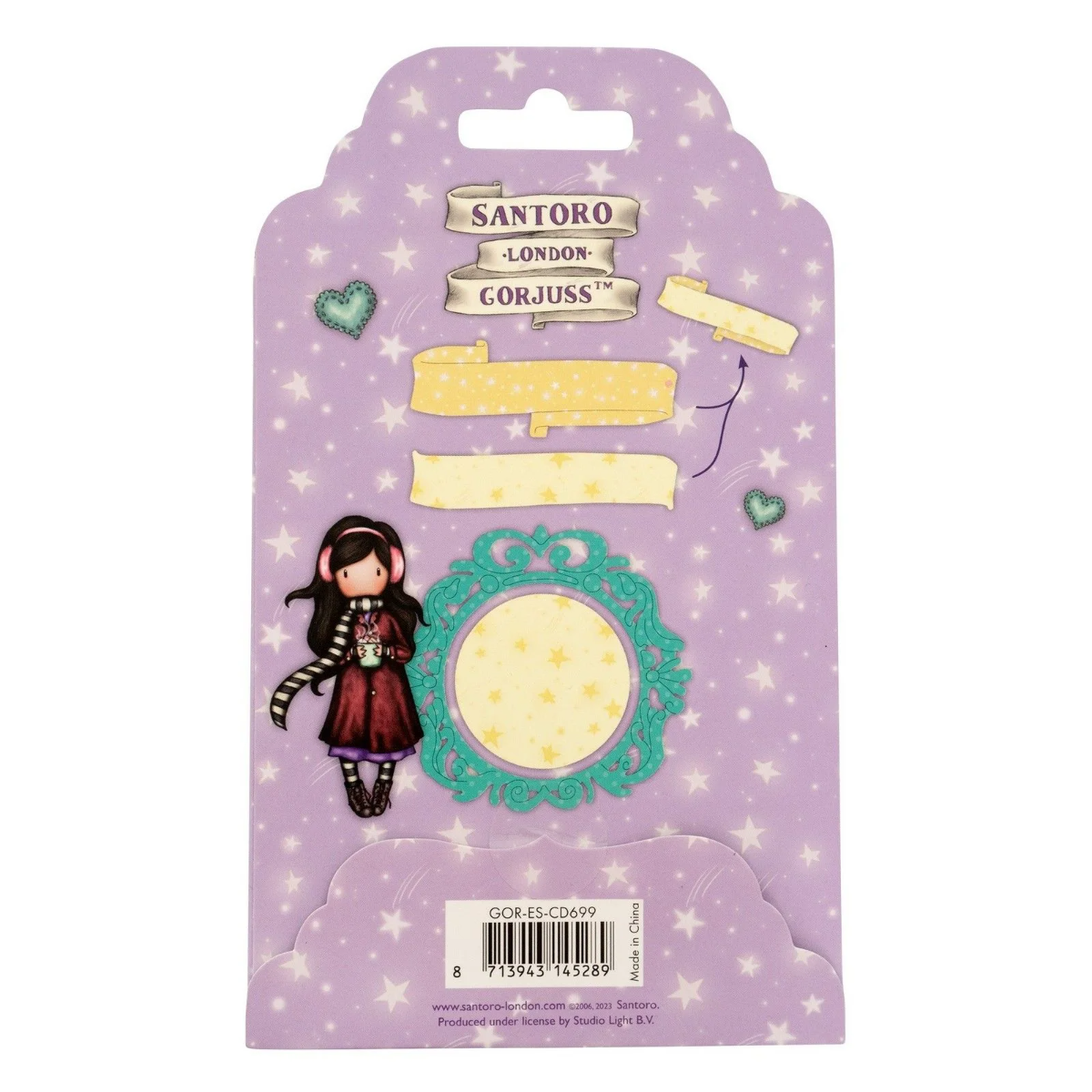Studio Light • Gorjuss Essentials Cutting Dies Scroll & Embellished Frame - CD699*
