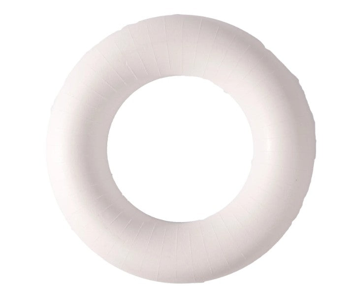 Styropor halve ring - 35 cm (21677)