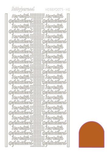 Hartelijk Gefeliciteerd - Copper (Mirror)