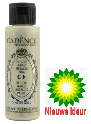 Cadence - Hi-lite Acrylverf - Metallic - Goud - 70 ml (0229)  *