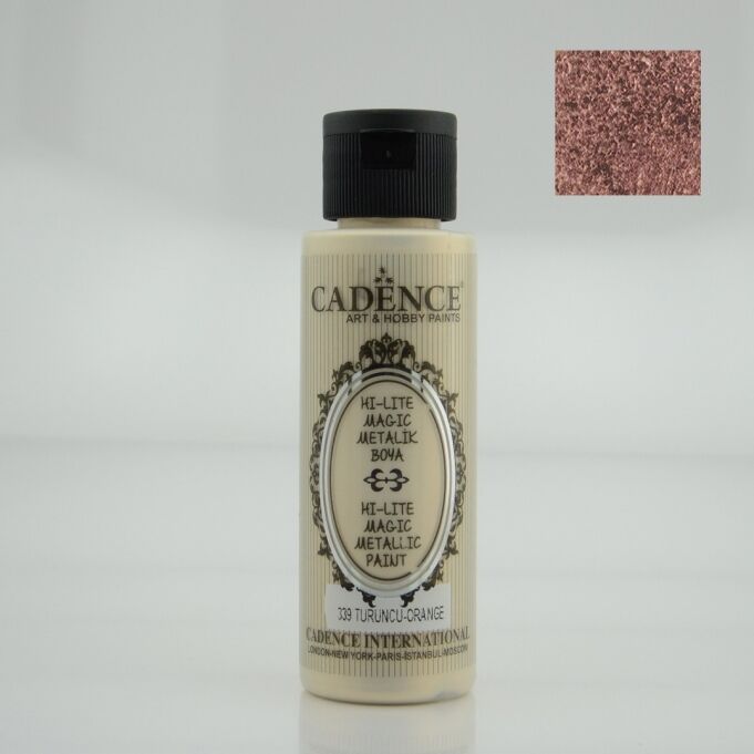 Cadence Hi-lite metallic verf Oranje 0339 70 ml (0339) - OPRUIMING