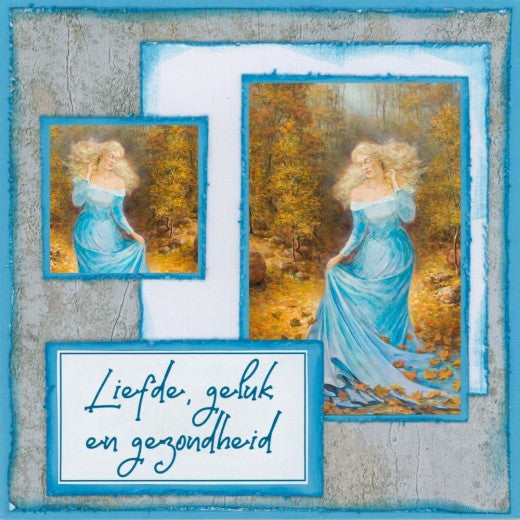 Special Push Out Sheet - Card Deco Essentials - Vintage Women - NL (SB10789)