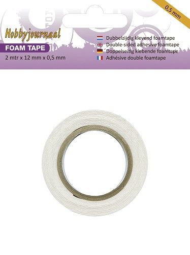 Hobbyjournaal - Foamtape 0,5 mm