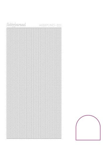 Hobbylines 001 - White (Adhesive)