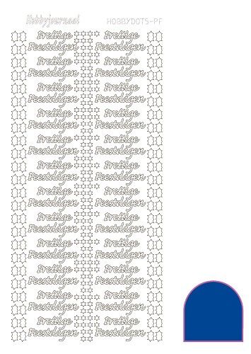 Prettige Feestdagen - Blue (Mirror)