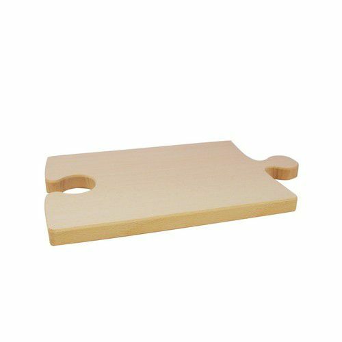 Houten snijplank beuken puzzelvorm 26x15,5x1,5cm (811706/0250)