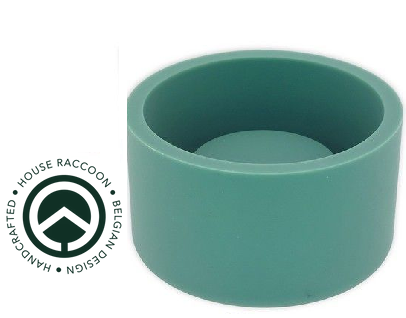 House Raccoon Siliconen mal - Theelicht houder rond Extra Thick (HR2004)