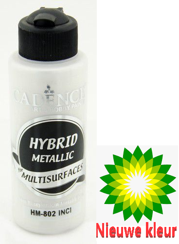 Cadence - Hybride Acrylverf - Metallic -  Parel - 120 ml (HM-0802)