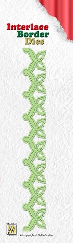 Interlace border Die - Christmas Holly (AFGEPRIJSD)