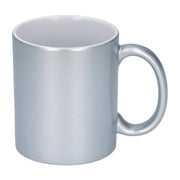 Sublimatie Mok 11oz - Hoogglans Zilver (SPM.082.096.108)