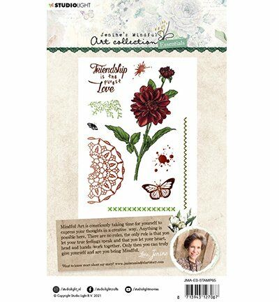 JMA Clear Stamp Dahlia Essentials 105x148mm nr.65