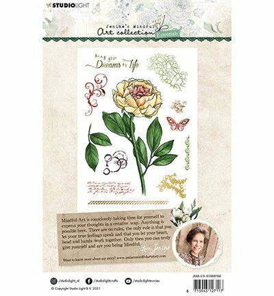 JMA Clear Stamp Peony  Essentials 148x210mm nr.68