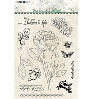 JMA Clear Stamp Peony  Essentials 148x210mm nr.68
