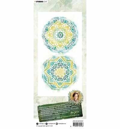 JMA Mask Mandalas New Awakening 110x220mm nr.03 (JMA-NA-MASK03)