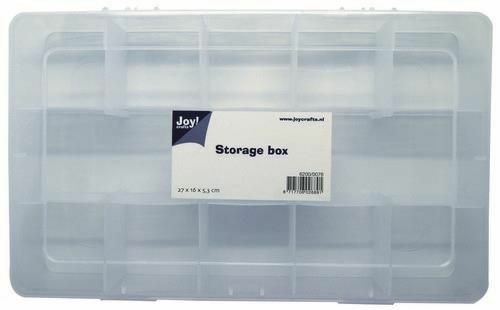 Joy! Crafts Opbergbox met vakverdeling 11 vaks  27x16x5,3cm (890002/0476)