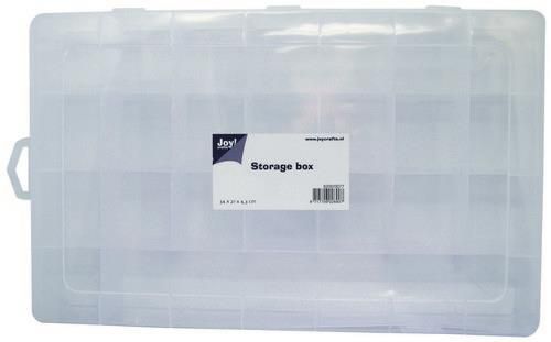 Joy! Crafts Opbergbox met vakverdeling 23 vaks 34x21x4,3cm (006200/0077)