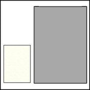 Oplegvel - Creme - Romak (AFGEPRIJSD)