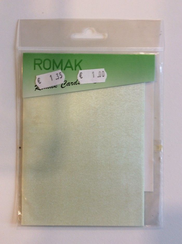Oplegvel - Mint- Romak (AFGEPRIJSD)