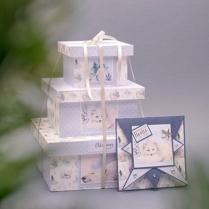 Vaessen Creative • Hout doos triplex set 3pcs (2502-110)