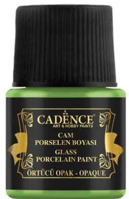 Cadence - Glas- en Porseleinverf - Opaque - Kiwi Green - 45 ml (0290) *